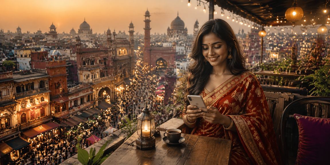 Indian player enjoying mobile slots on 19310 platform